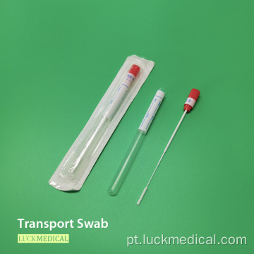 Amostragem de swab de transporte com tubo CE